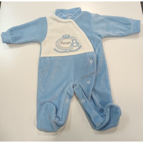 Babygrow Príncipe em Veludo