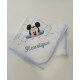 Fralda Para Bebé Mickey - Personalizada Com Nome