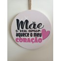 Placa Decorativa Dia Da Mãe