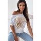 T-SHIRT LEOPARDO