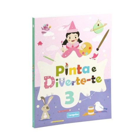 Livro - Pinta e diverte-te 3