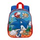 Mochila Pré-Escolar Sonic Team 3D / 31cm