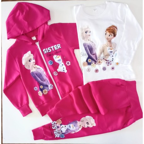 Conjunto Menina Frozen