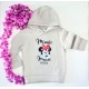 Camisola Hoodie Menina - MINNIE