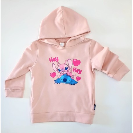 Camisola Hoodie Menina - STITCH & ANGEL