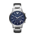 Relógio EMPORIO ARMANI® Blue Em Aço Inoxidável