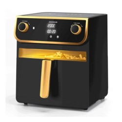 Fritadeira Elétrica sem Óleo AIGOSTAR Air Fryer 8 Litros - Janela de Visualização