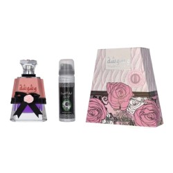 Lattafa Washwashah EDP e Desodorizante 100ml para Mulher