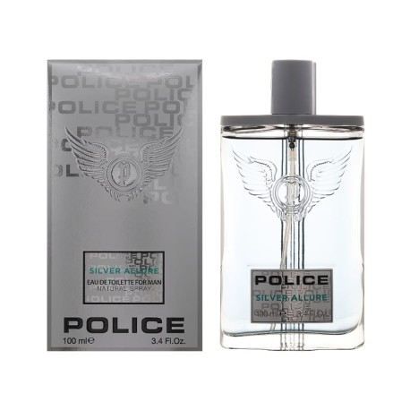 SILVER ALLURE EAU DE TOILETTE - POLICE