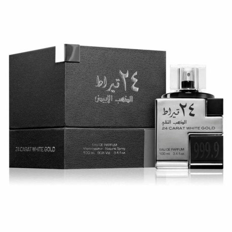 24 CARAT WHITE GOLD EAU DE PARFUM - LATTAFA