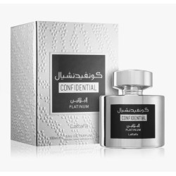 Confidential Platinum Unissexo EDP 100 ml - Lattafa