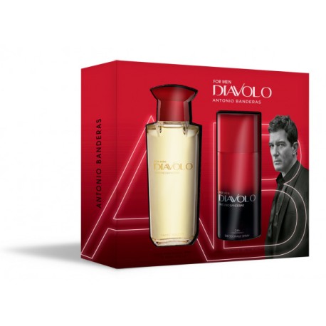 Coffret Antonio Banderas Diavolo EDT 100ML DEO 150ML