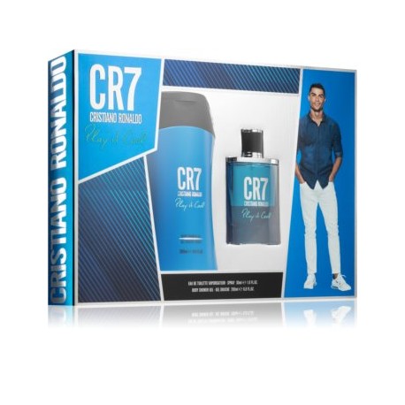 Coffret Cristiano Ronaldo Play It Cool EDT 30ML Gel Banho 150ML