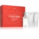 Coffret Calvin Klein Eternity EDP 50ML Creme Corpo 100ML Gel Banho 100ML