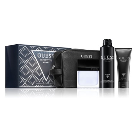 Coffret Guess EDT 100ML Deo 226ML Gel Banho 100ML Nécessaire