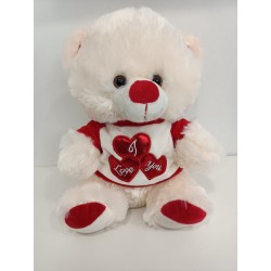 Peluche com a frase (I Love You) 25cm