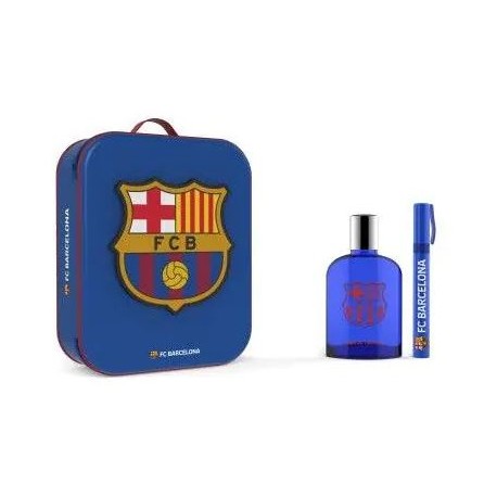 Coffret FC Barcelona EDT 100ML Mini 10ML Nécessaire