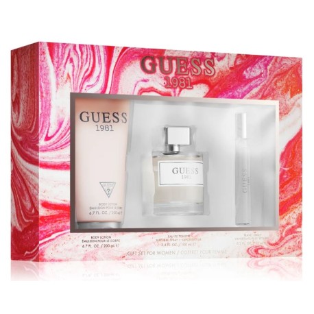 Coffret Guess 1981 EDT 100ML Creme Corpo 200ML Mini 15ML