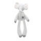 Peluche Boneco Elefante branco, brinquedo infantil para crianças e bebés